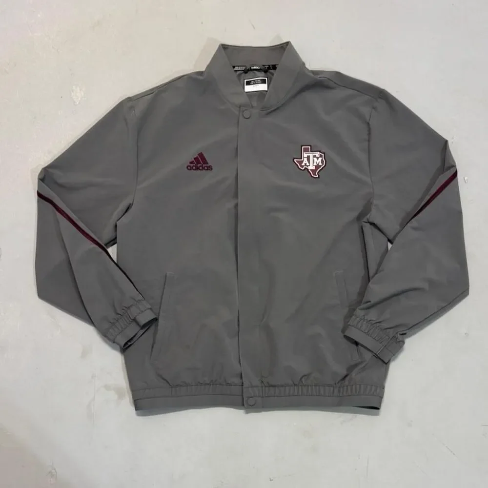 Adidas Men's Grey Jacket